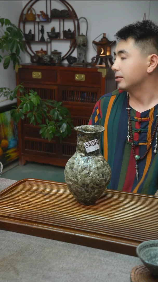 万古烧粗陶手工茶具