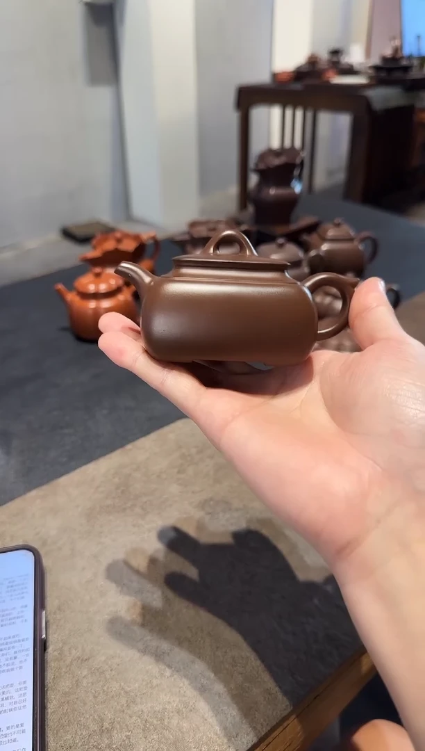 茶壶紫砂大*长四方 紫砂壶