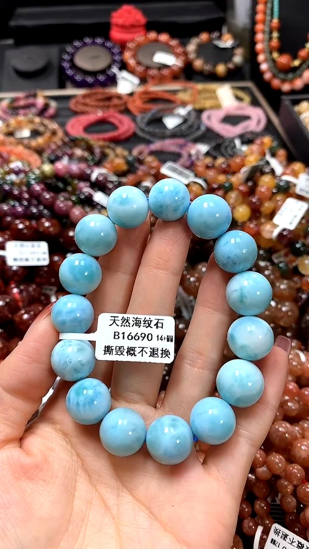 【闪购商品】针钠钙石手链未镶嵌14+**********
