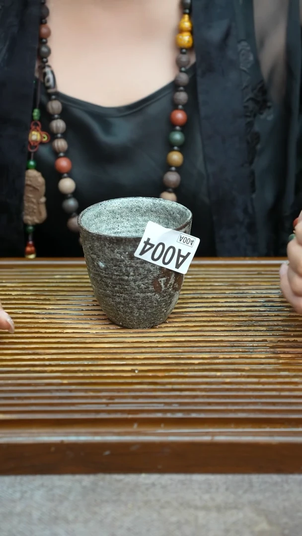 万古烧粗陶手工茶具