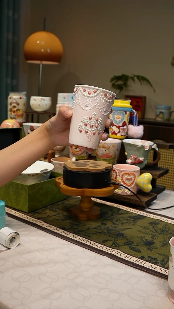 瓷【不带盒子】高温釉下彩