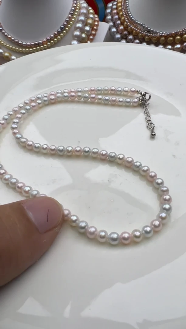 淡水珍珠未镶嵌颈饰1