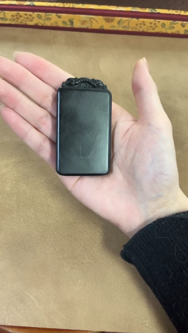 颈饰未镶嵌和田玉和田玉挂件无事牌