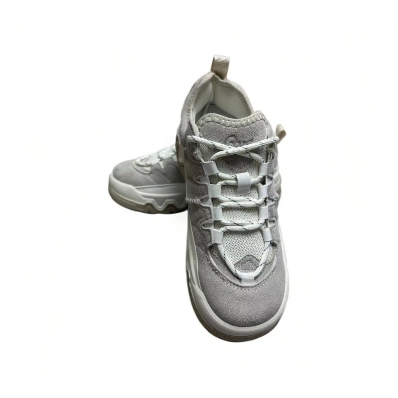 29春季透气见外包装系带时尚休闲鞋休闲鞋运动鞋女款