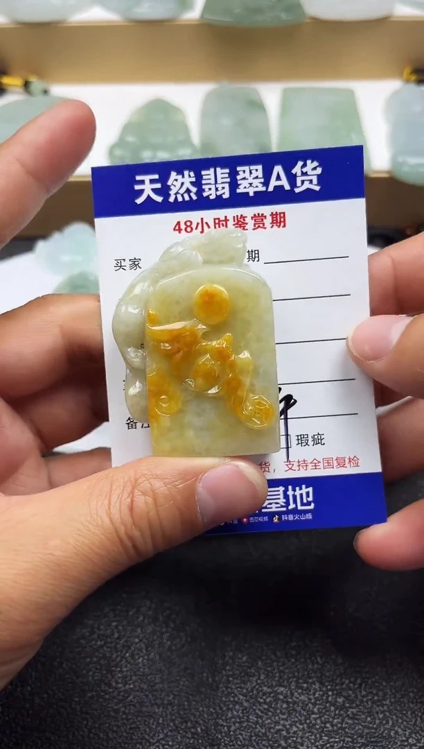 颈饰未镶嵌翡翠