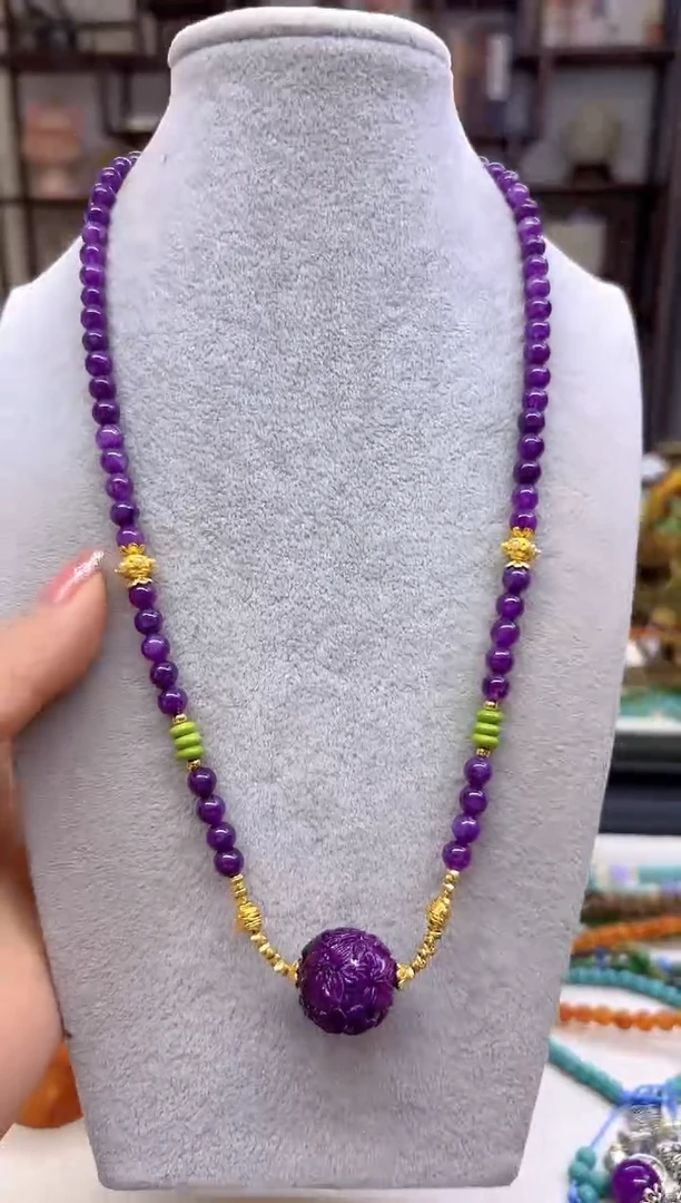 【闪购商品】苏纪石（舒俱来）颈饰未镶嵌M477