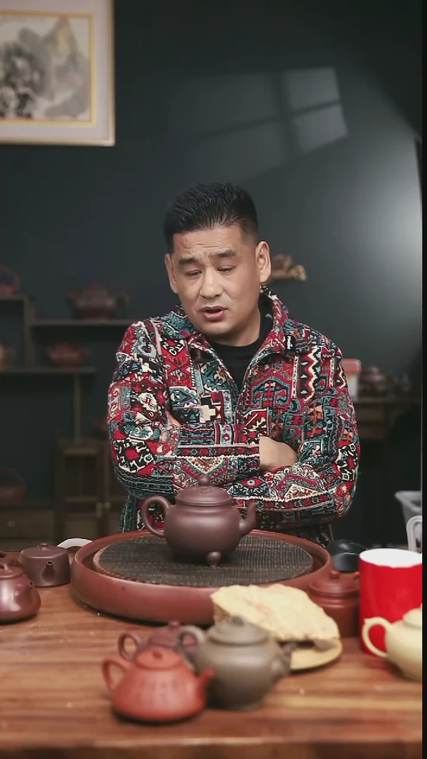 茶壶紫砂高砂老紫泥全手工大彬如意500CC