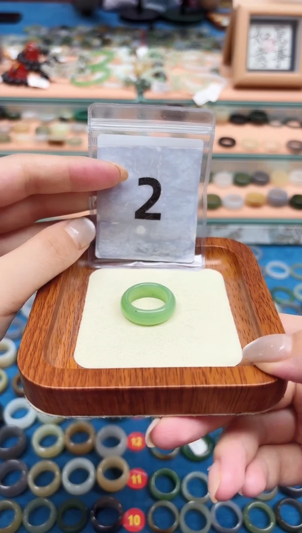 和田玉戒指未镶嵌15号