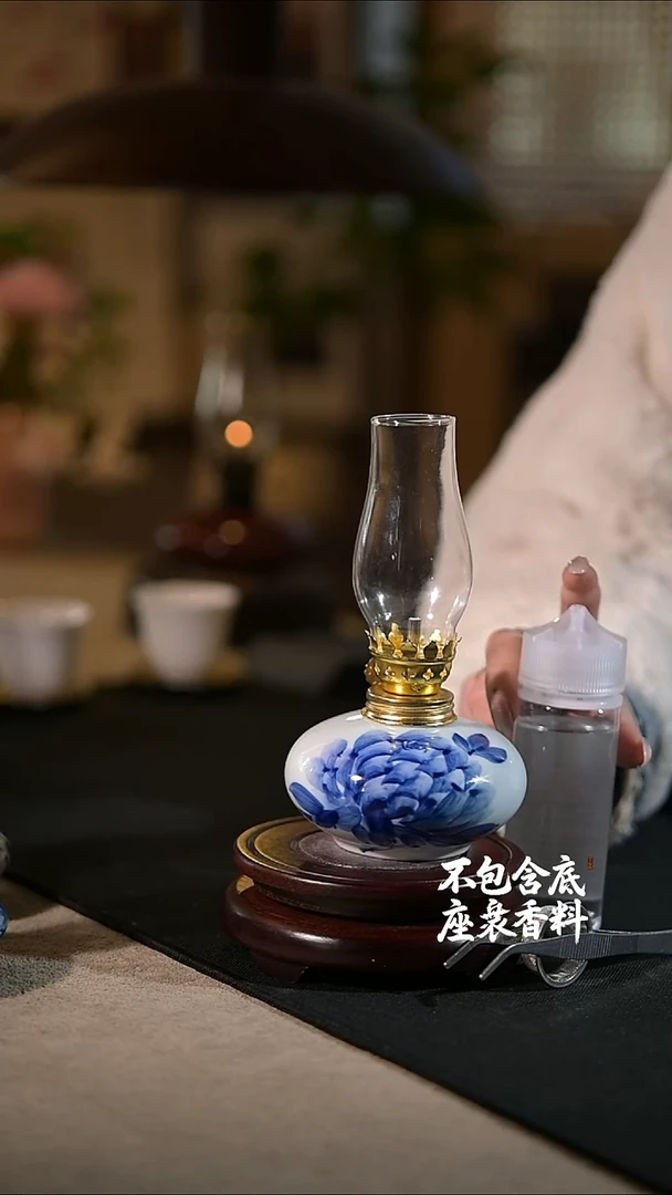 景德镇陶瓷香薰灯摆件