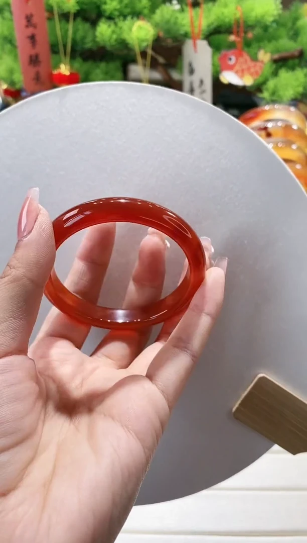 【闪购商品】玛瑙/玉髓手镯未镶嵌32-57.7福利