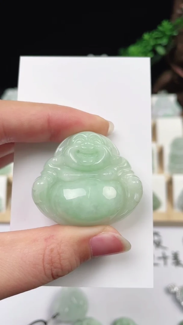 【闪购商品】翡翠颈饰未镶嵌佛公