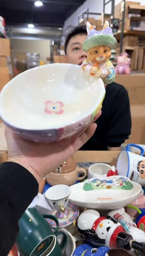 其他紫色原盒兔子碗