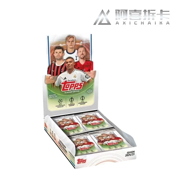 【拆盒】24-25 Topps 欧战 UCC Hobby 整盒 球星卡（下单默认代拆）
