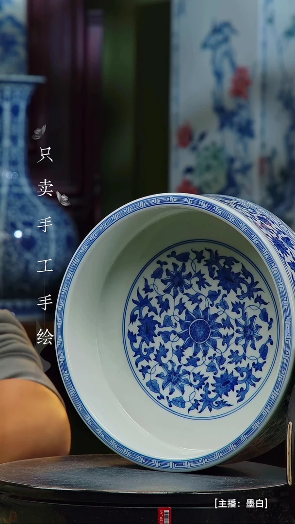 瓷片景德镇手工手绘陶瓷