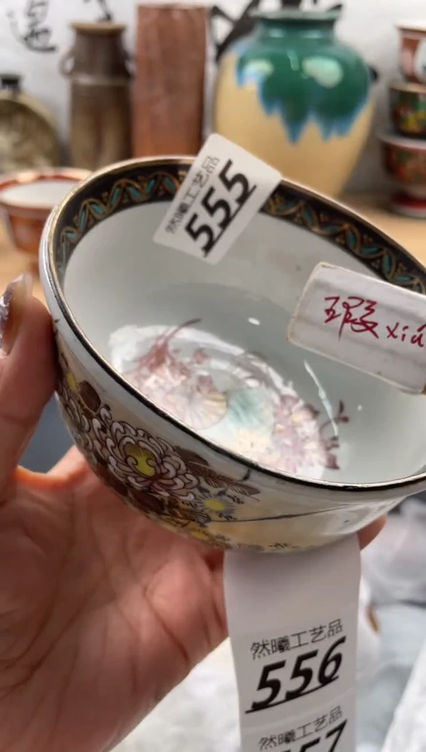 【闪购商品】瓷片555然曦海外工艺品18包邮