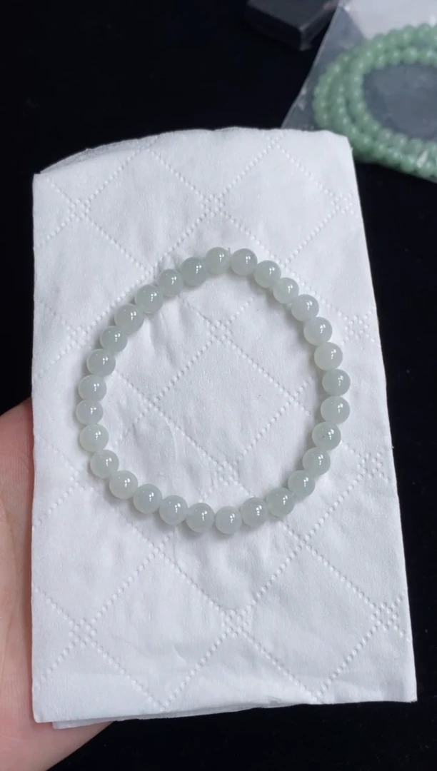 未镶嵌手串翡翠62号链接天然缅甸A货翡翠一物一证