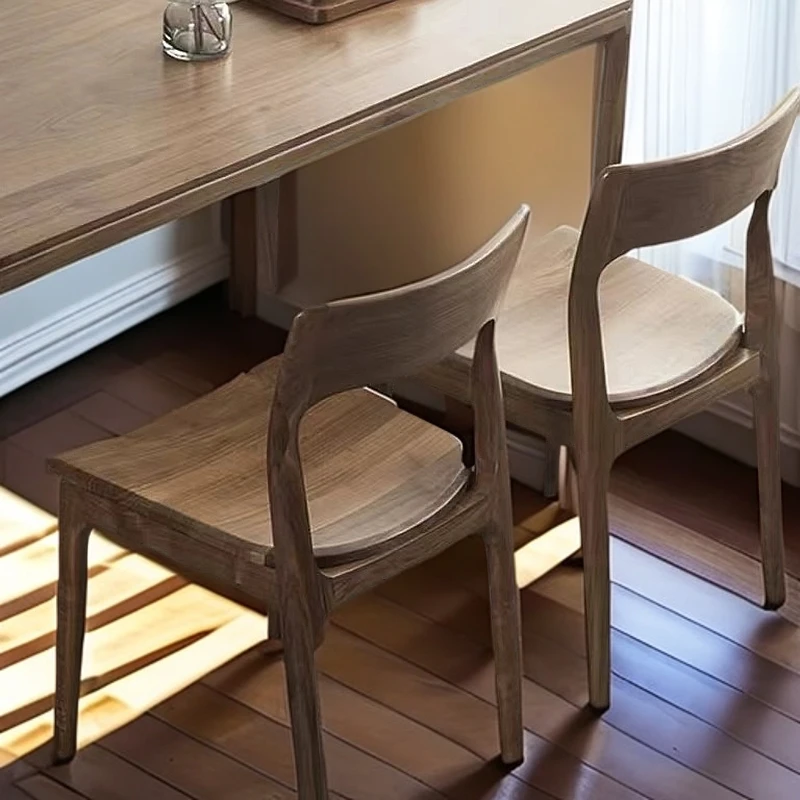 【百轩居】北美黑胡桃木实木丙坤简约椅子现代靠背家用轻奢新中式