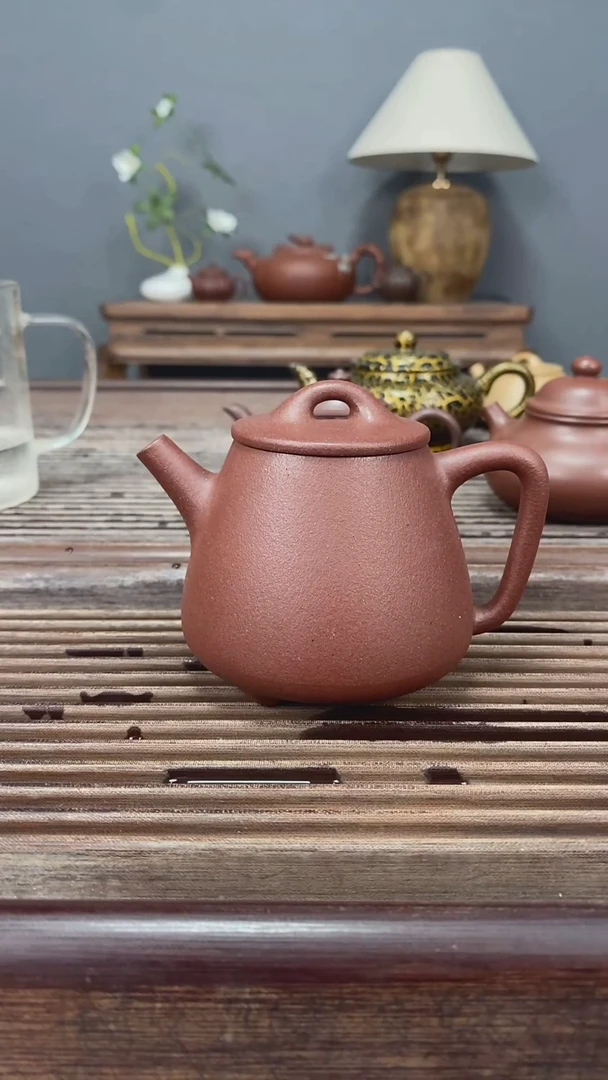 茶壶紫砂高石瓢200