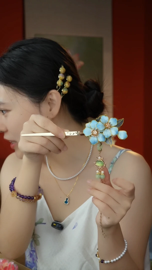 刺绣纯手工非遗国风饰品