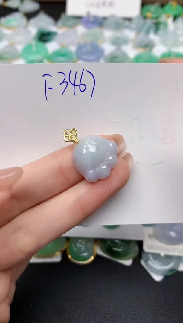 颈饰未镶嵌翡翠天然缅甸A货翡翠百元以上9元证书费自理