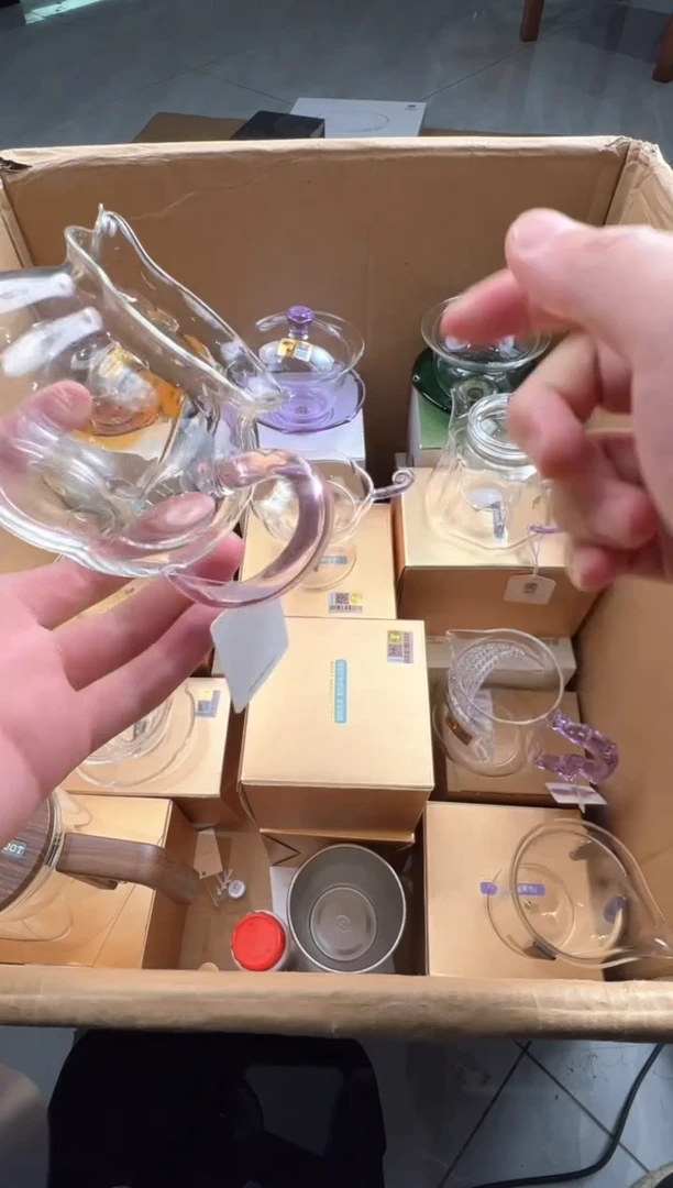 {微瑕！！}禾器纳福茶海 浅粉色