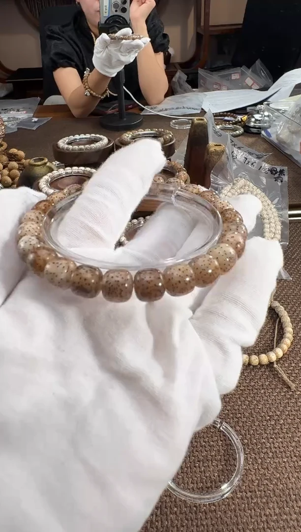 手串星月菩提大眼冰糖（9*8）2046