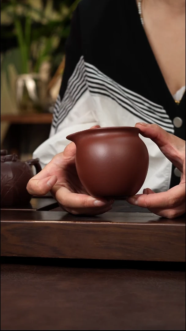 茶壶紫砂底槽清公道杯