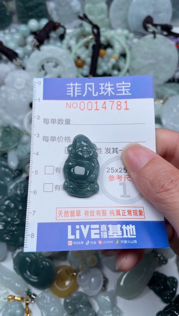 颈饰未镶嵌翡翠14781