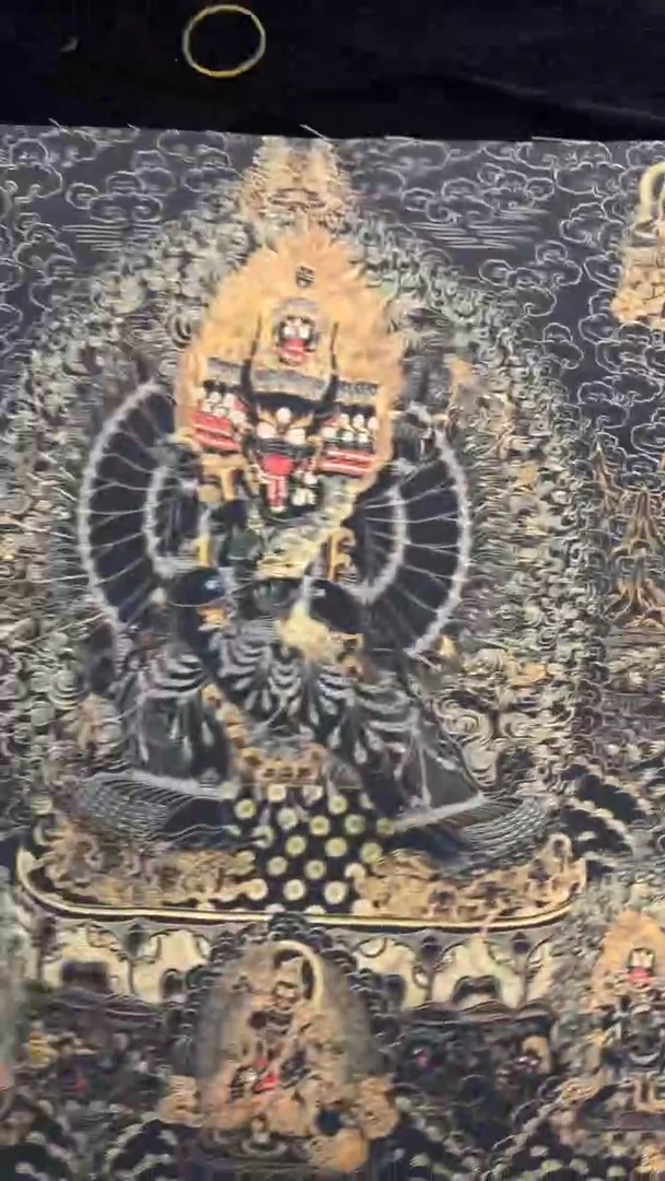 装裱画精美唐卡画作大尺寸TK16007