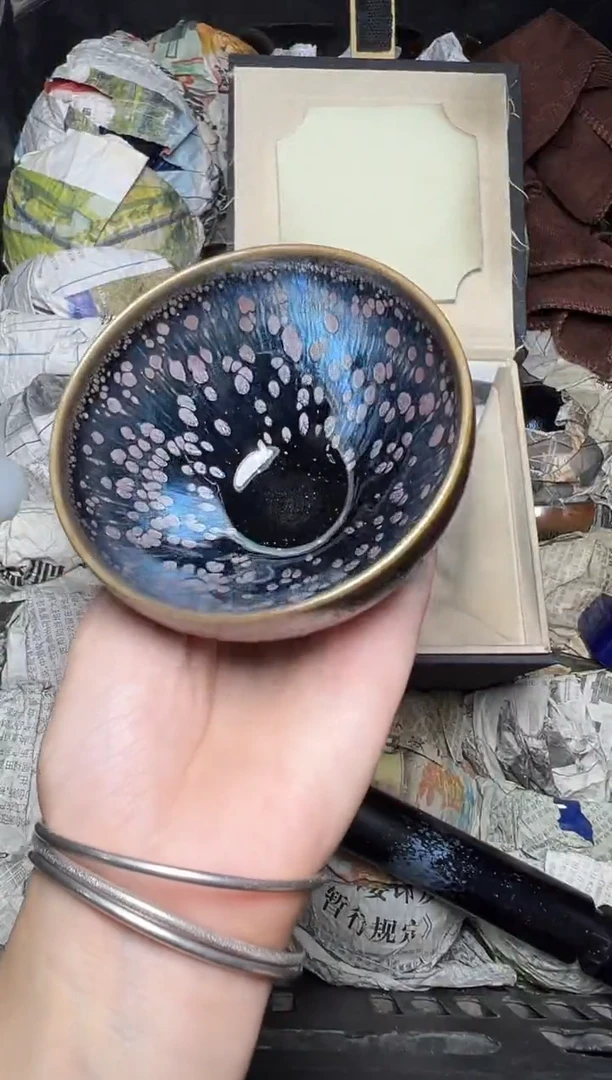 茶盏星空  盏三疯建盏茶器