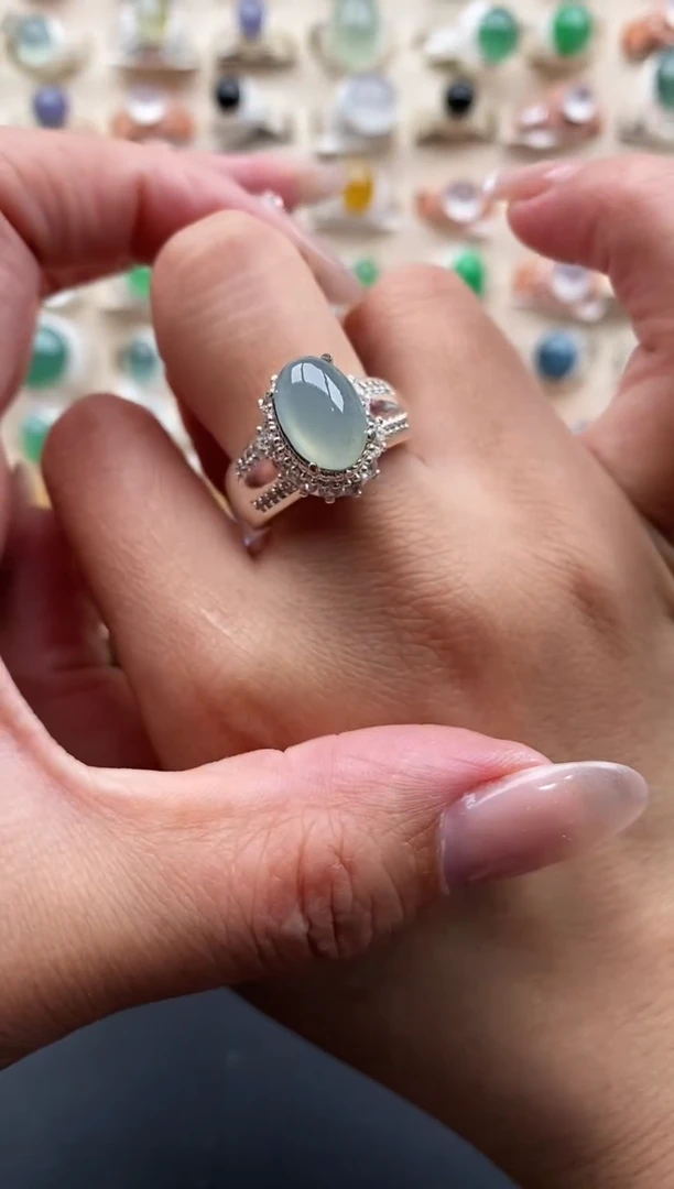 未镶嵌戒指翡翠缅甸天然A货翡翠22   6-3