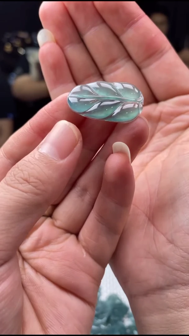 翡翠未镶嵌颈饰38487T14-3N03-多样性/发一件