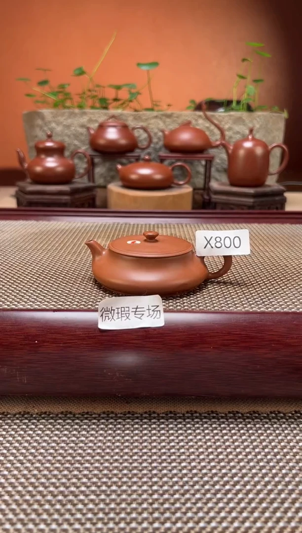 茶壶紫砂【微瑕】全手工制X800