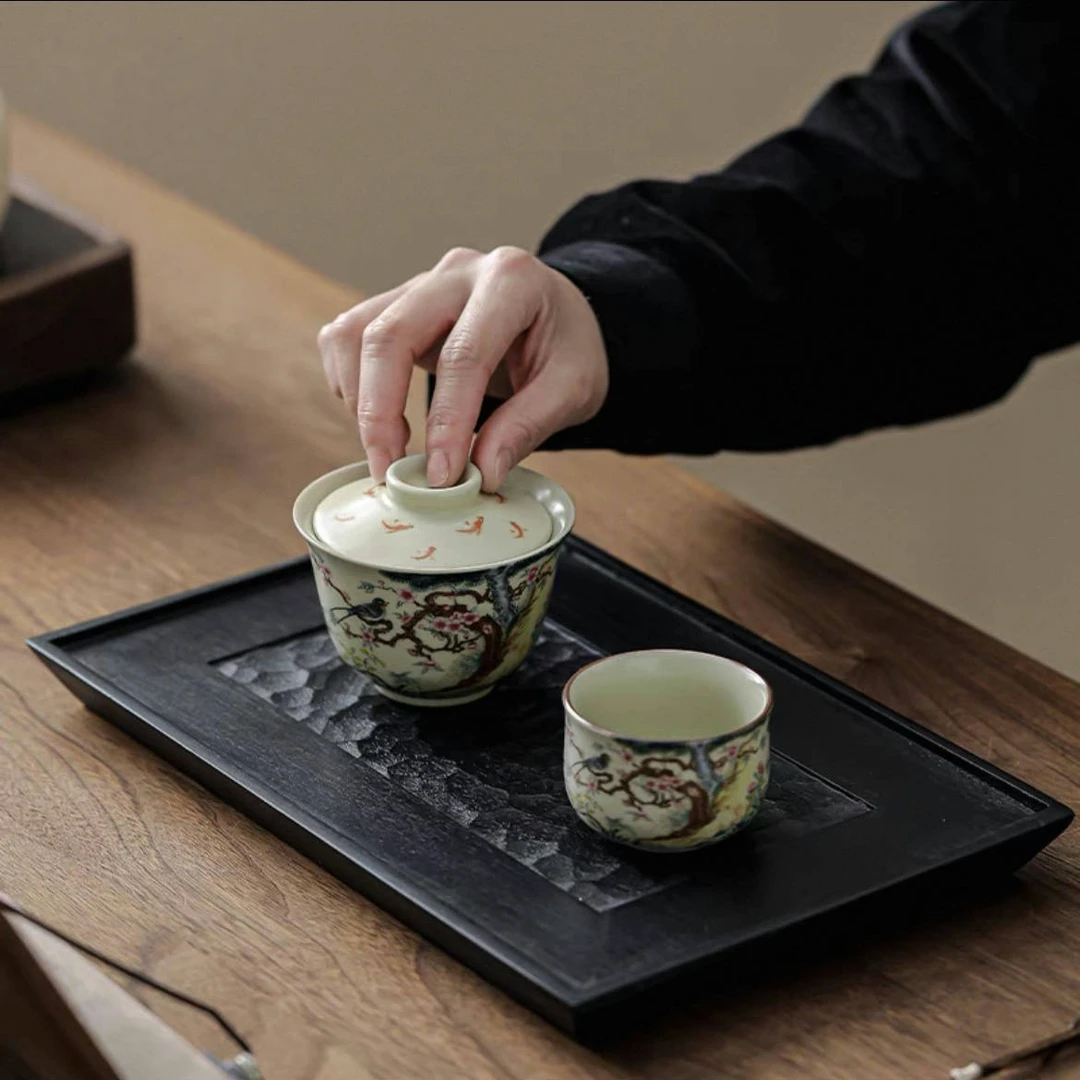 TJ122-喜上眉梢悬停一盖一杯