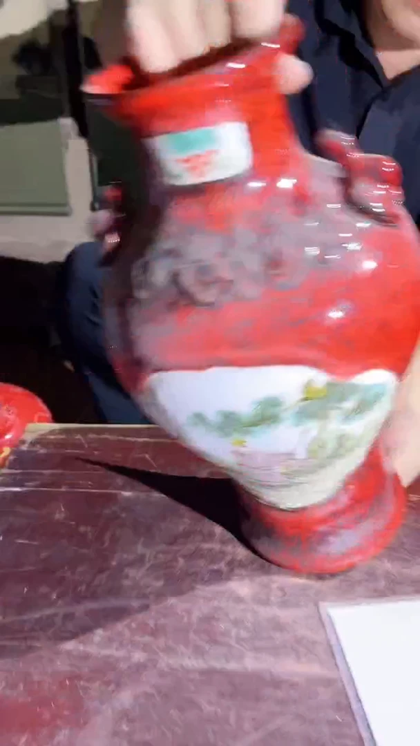 摆件景德镇陶瓷流水88