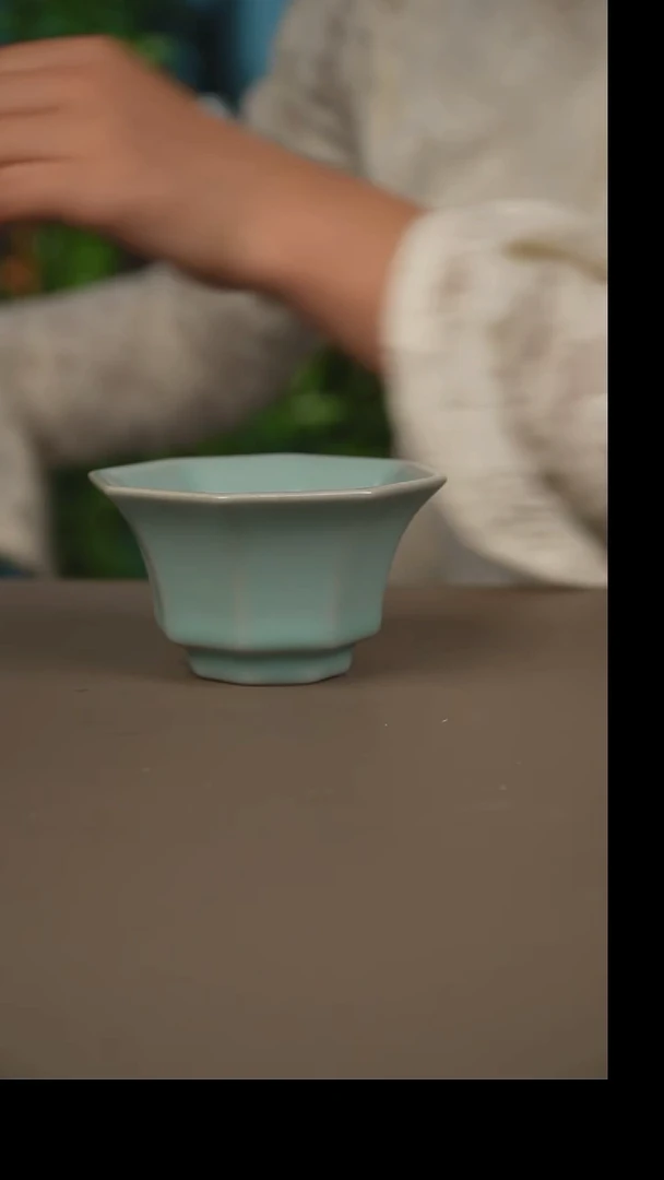 杯仿古八方杯微暇