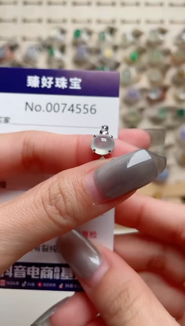 【闪购商品】翡翠戒指银S925镶嵌·