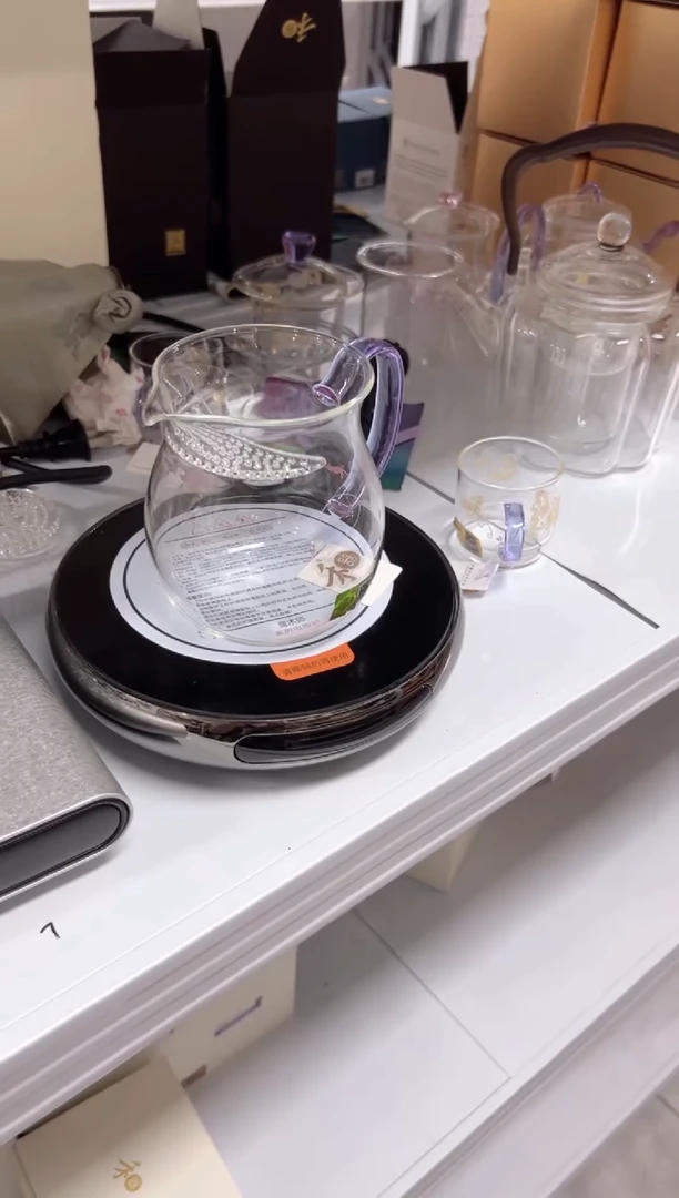禾器观禄煮茶器浅紫色