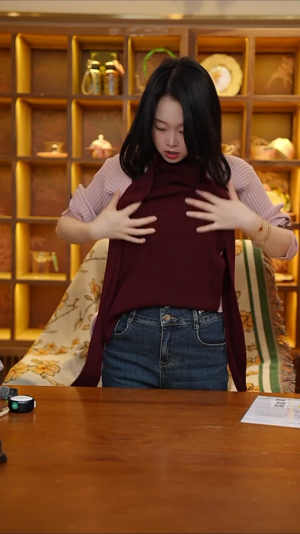 陶40-DM打底衫-红色【CF6174】