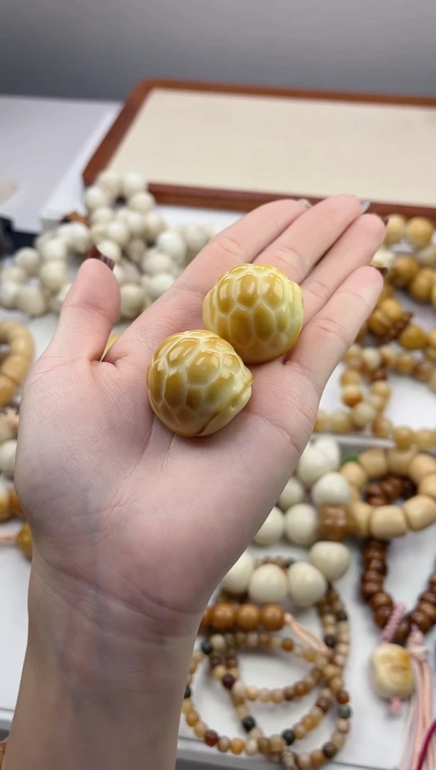 手串菩提根/象牙果象牙果富甲天下30mm+单颗