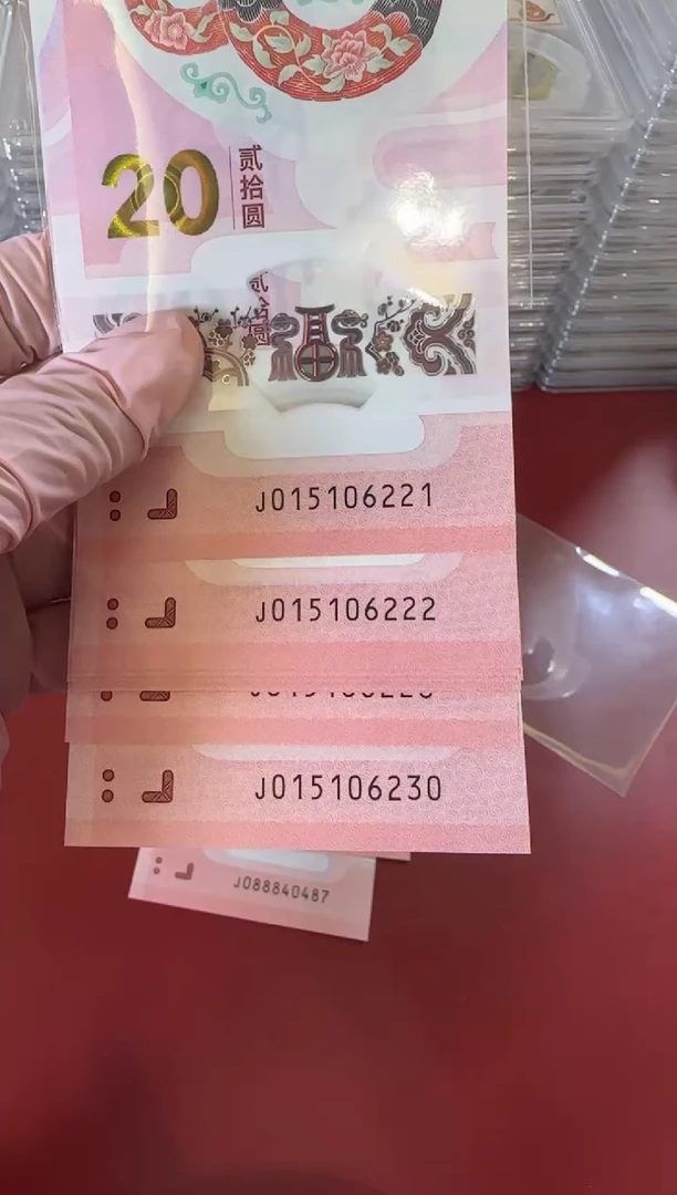 【闪购商品】塑料25蛇钞015106221-30单张裸