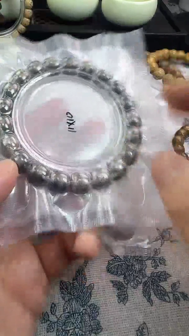 手串星月菩提21石玉料糯冰单圈11×10高透精工福利