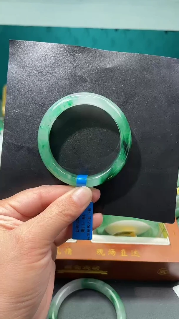 未镶嵌手镯石英质玉（非洲翠）11手镯