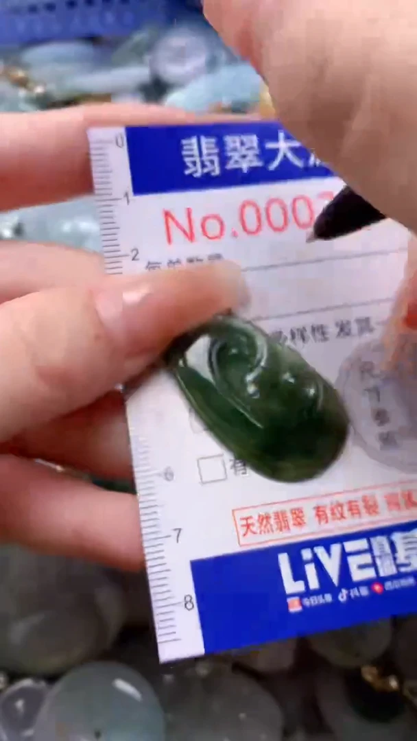 翡翠未镶嵌吊坠(不含链)3222