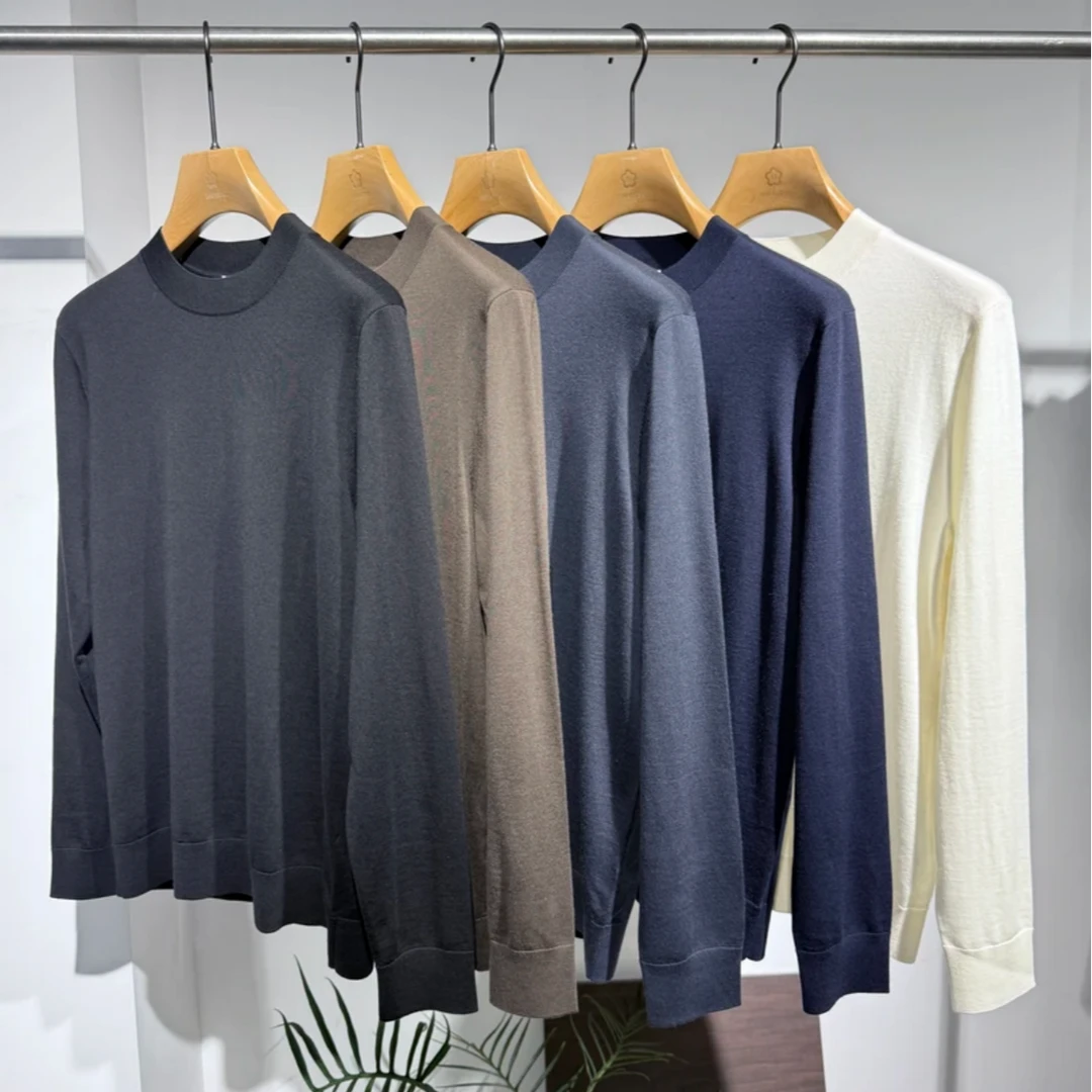 男士秋冬新品[622]爵派尔基础款针织 圆领羊毛衫