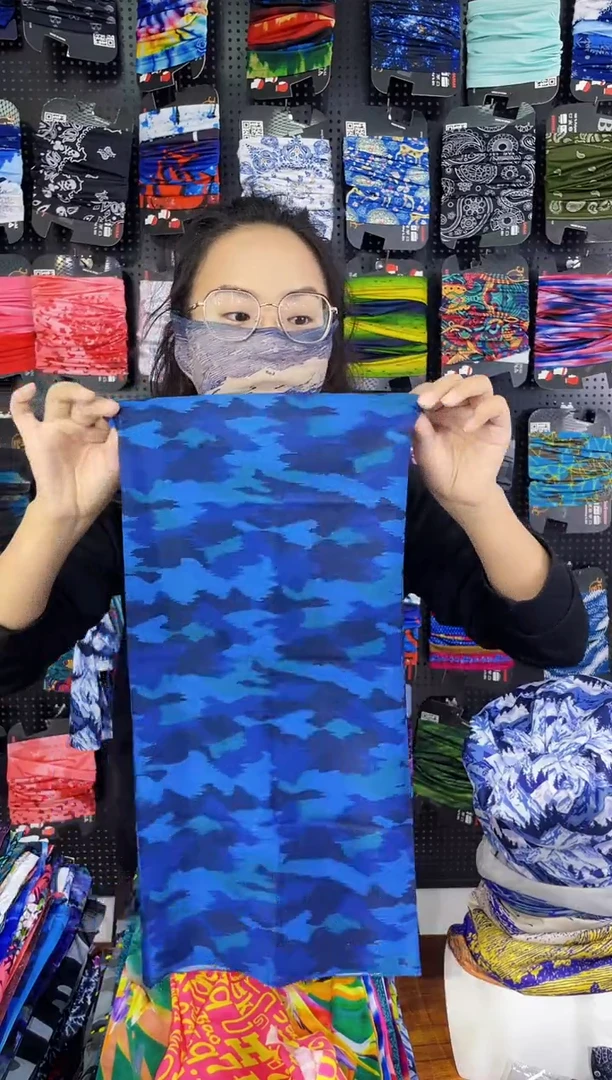 涤纶文**影孤品 百变魔术头巾 四季款