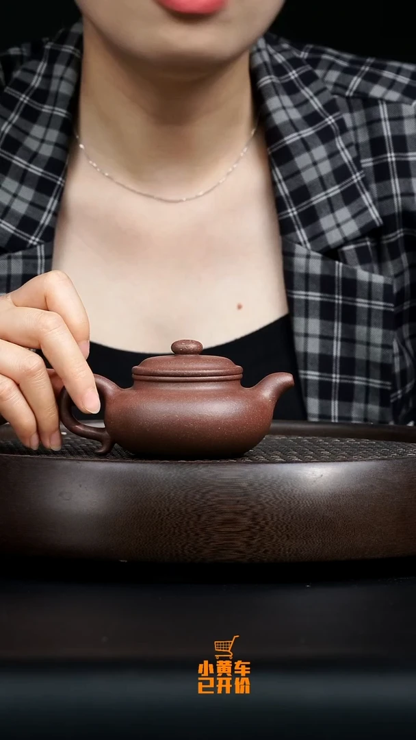 茶壶紫砂0613午直播底槽清扁仿古