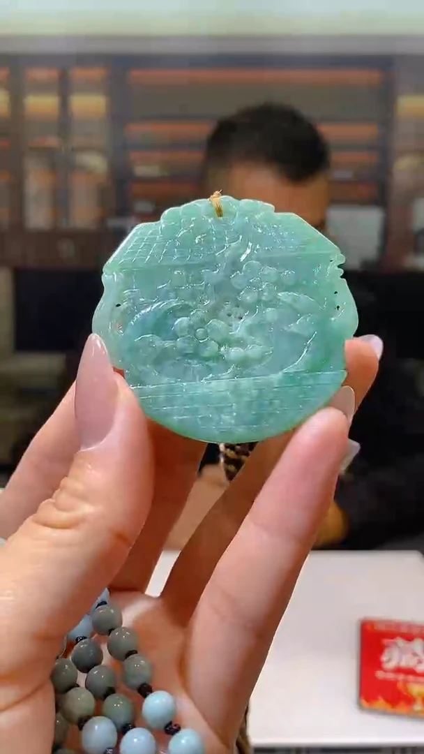 未镶嵌定制翡翠HM翡翠毛货-16
