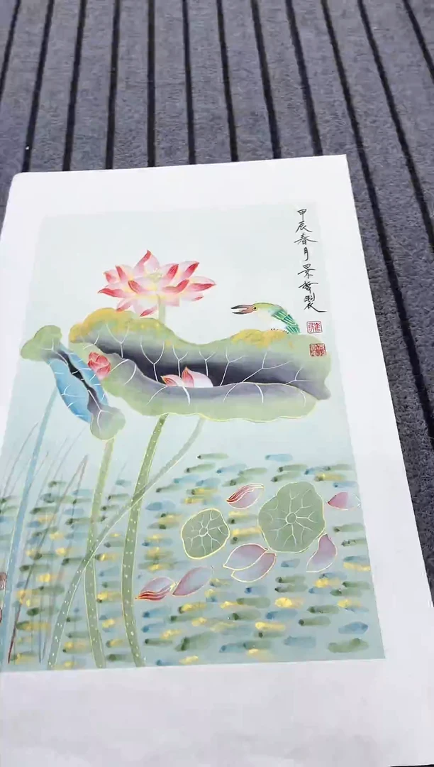精品国画花鸟作品