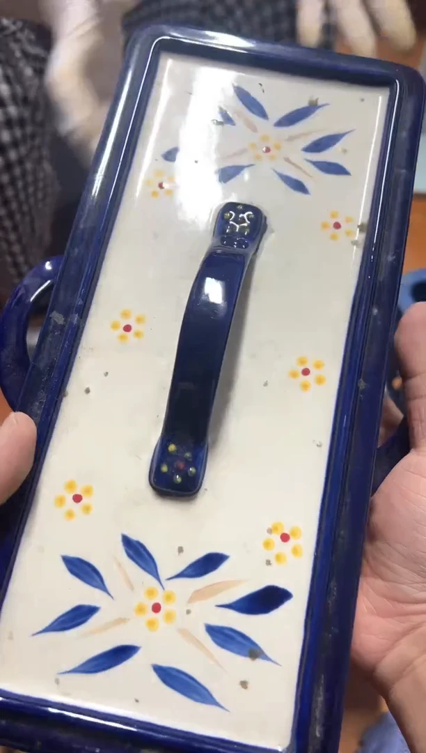 琉璃手工艺品先*带盖罐子啊啊啊啊啊